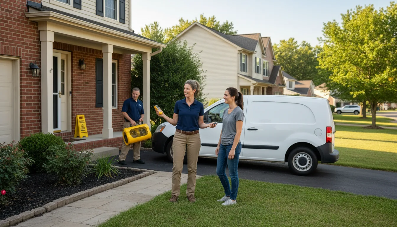 Residential water damage restoration in Zephyrhills, FL
